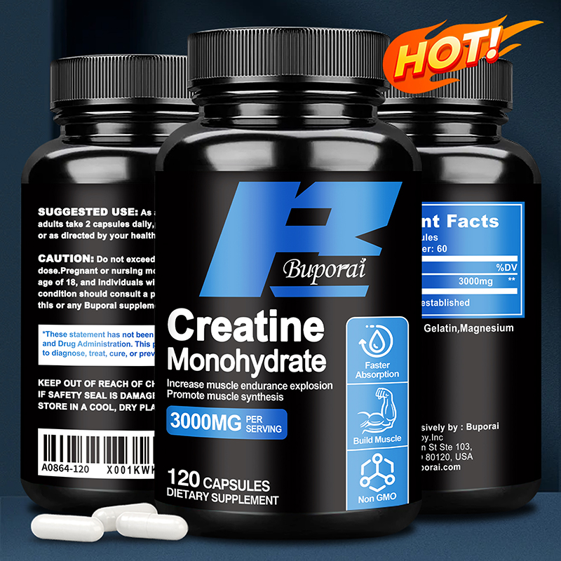Creatine Monohydrate Powder - Creatine Monohydrate - Improves Energy and