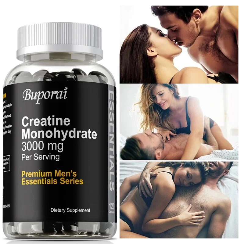 Creatine Monohydrate Powder - Creatine Monohydrate Capsules for Enhance Muscle