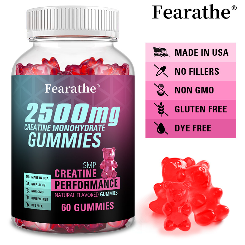 Creatine Monohydrate Powder - Creatine Monohydrate Gummies - Boost Energy,