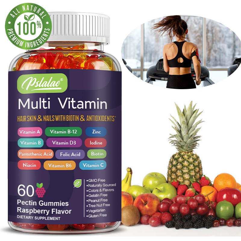 Multivitamin Gummy Adult - Multivitamin Gummies - Enhances Energy Levels,