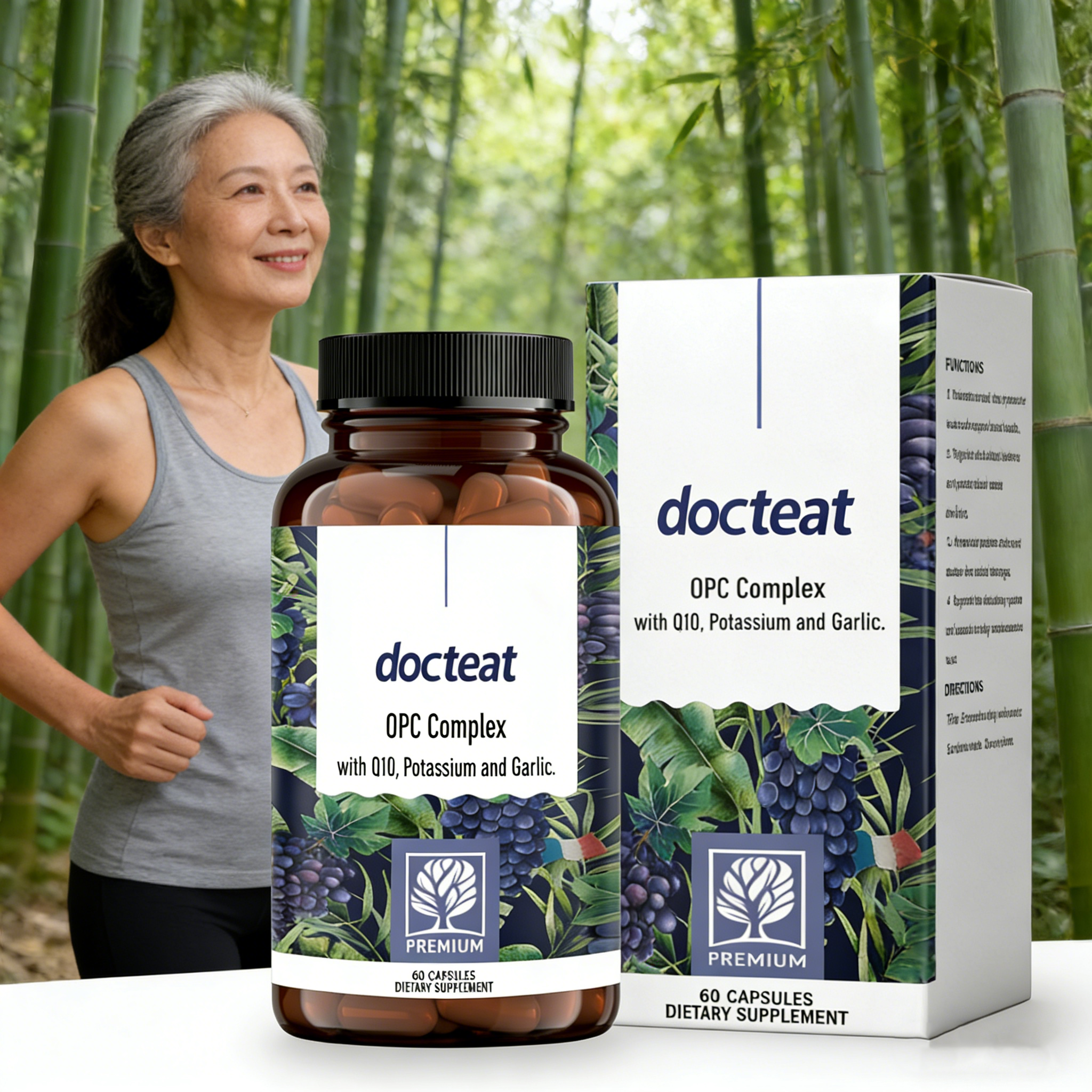 Fitness With Nutrition - DOCTEAT Cardiovascular Health Capsules Maintain Heart