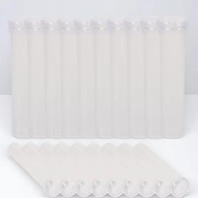 Nutrition & Fitness Hub - 100Pcs Nutrition Flower Tube Transparent Plastic