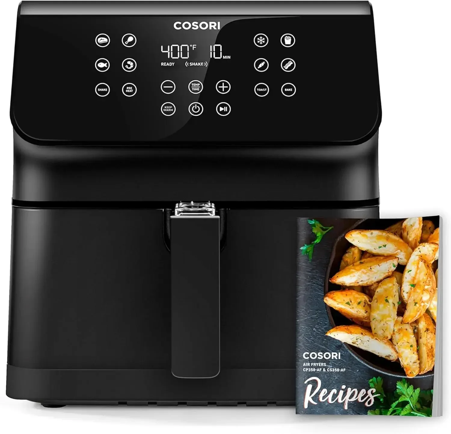 12-in-1 Air Fryer 5.8QT, Toast - Nutrition & Fitness Hub 评论和价格