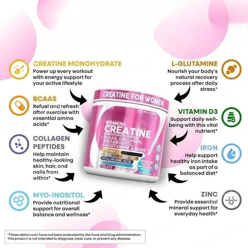 Creatine Powder Female Creatin - Creatine Monohydrate Powder 评论和价格