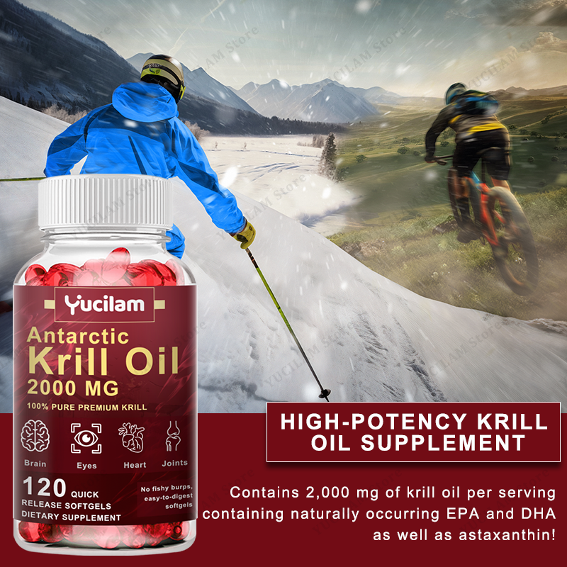 YUCILAM Antarctic Krill Oil 20 - Krill Oil Supplement 评论和价格