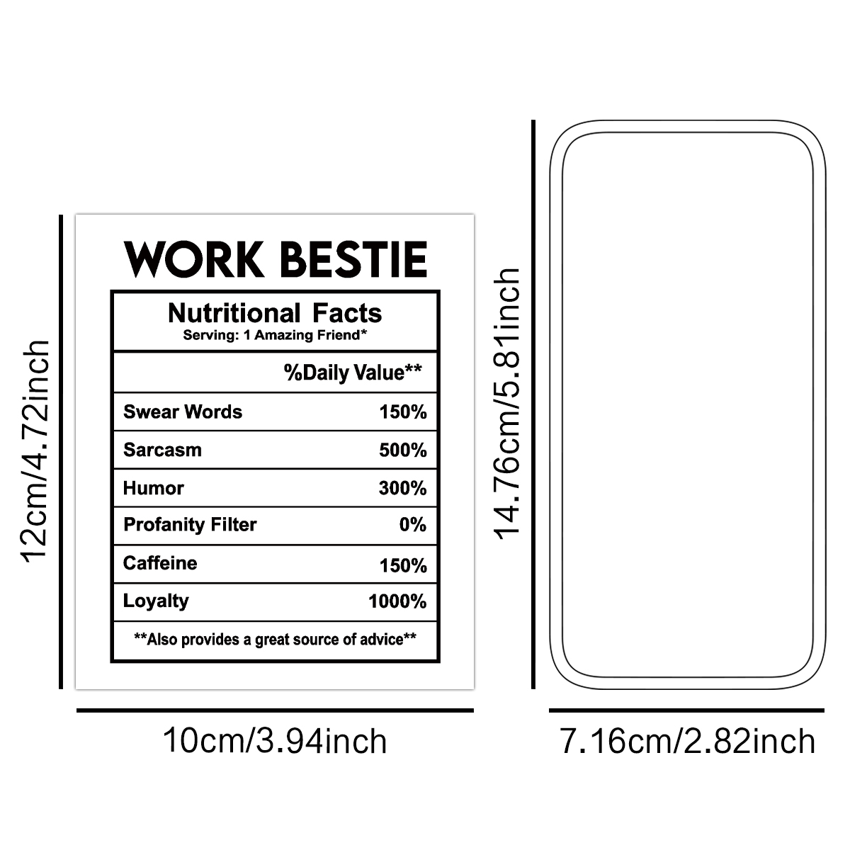 4pcs Funny Work Bestie Wine Bo - Nutrition & Fitness Hub 评论和价格