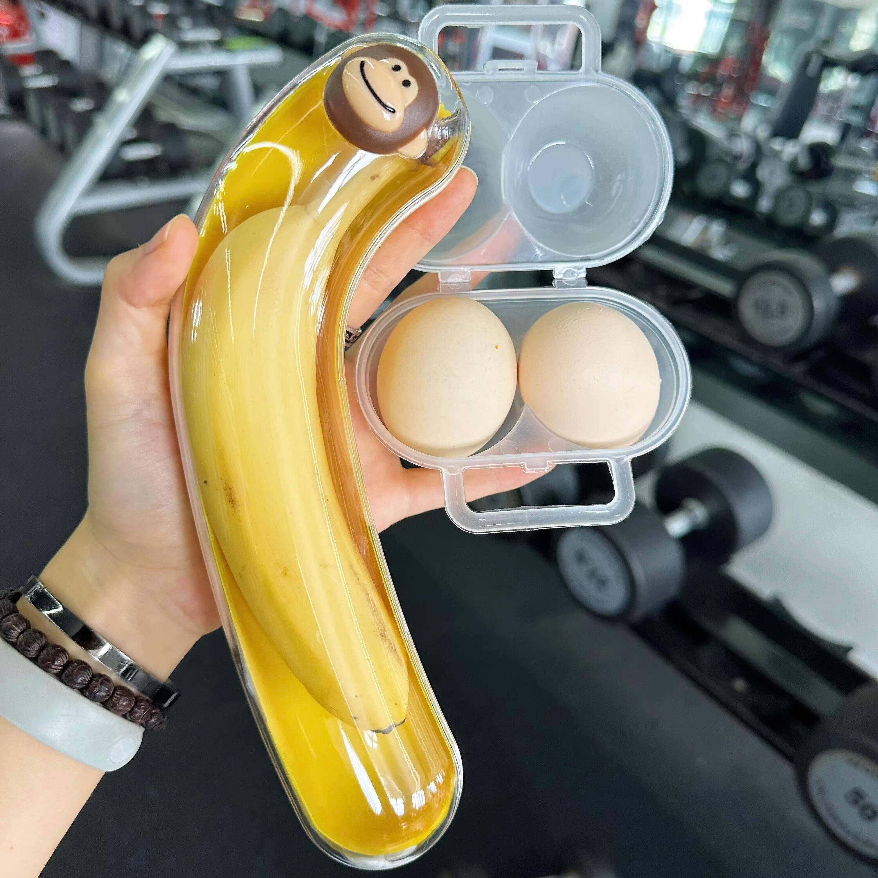 Portable Fitness Banana Storag - Fitness With Nutrition 评论和价格