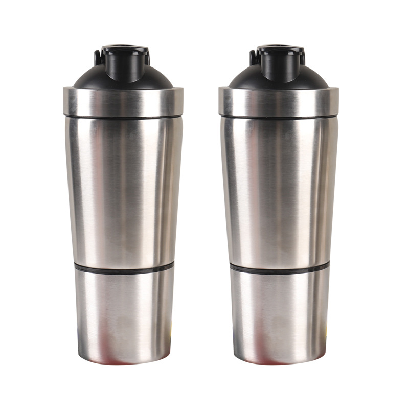Stainless Steel Protein Shaker - Fitness With Nutrition 评论和价格