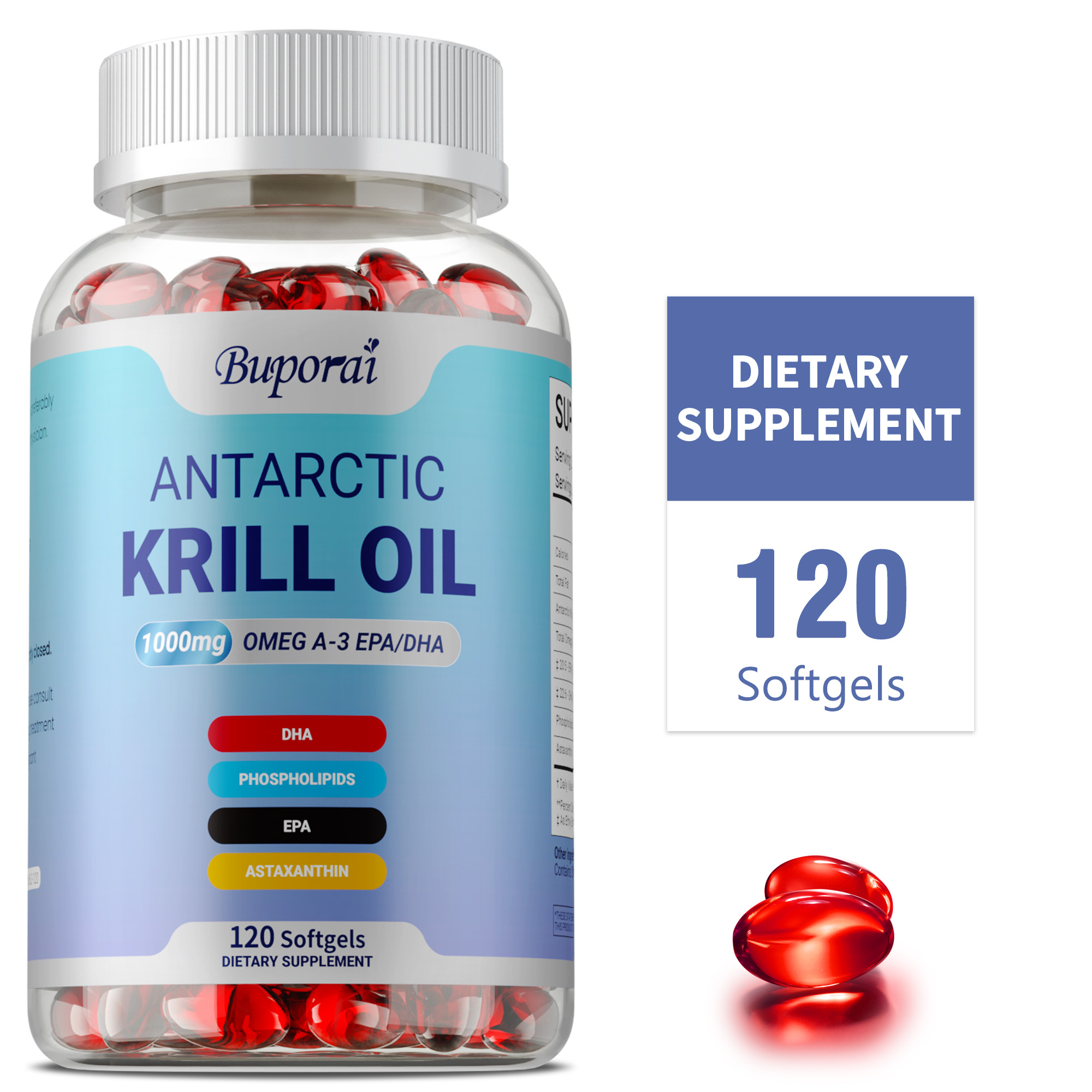 Antarctic Krill Oil Supplement - Krill Oil Supplement 评论和价格