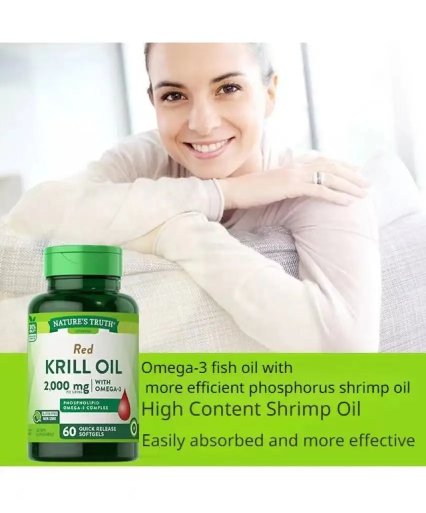 1 Bottle Antarctic Krill Oil C - Krill Oil Supplement 评论和价格