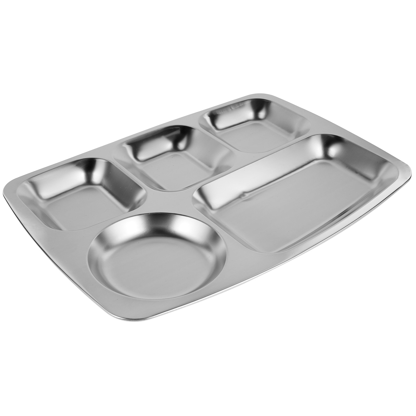 Stainless Steel Divided Food P - Nutrition & Fitness Hub 评论和价格
