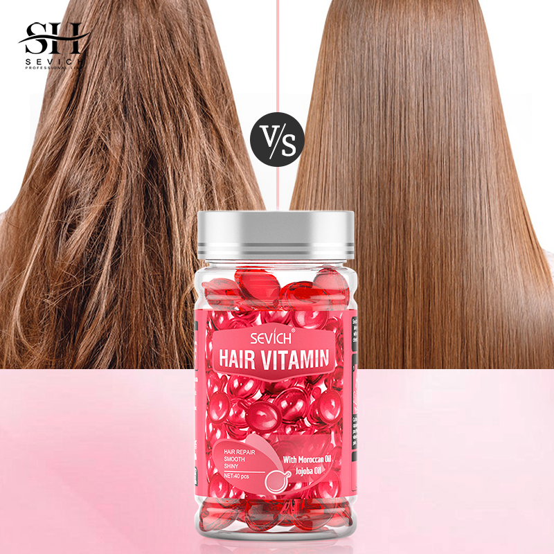 40PCS Hair Vitamin Capsule Ker - Krill Oil Supplement 评论和价格