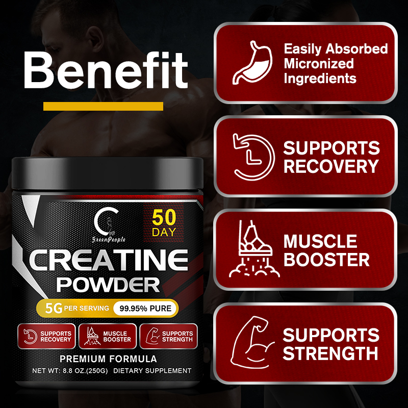 GPGP GreenPeople Creatine Mono - Creatine Monohydrate Powder 评论和价格