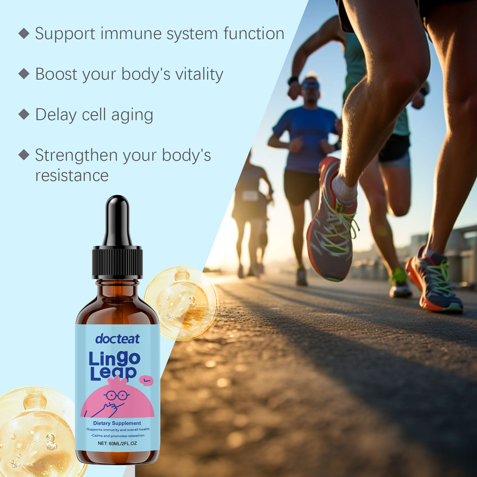DOCTEAT Body Health Drops Impr - Fitness With Nutrition 评论和价格