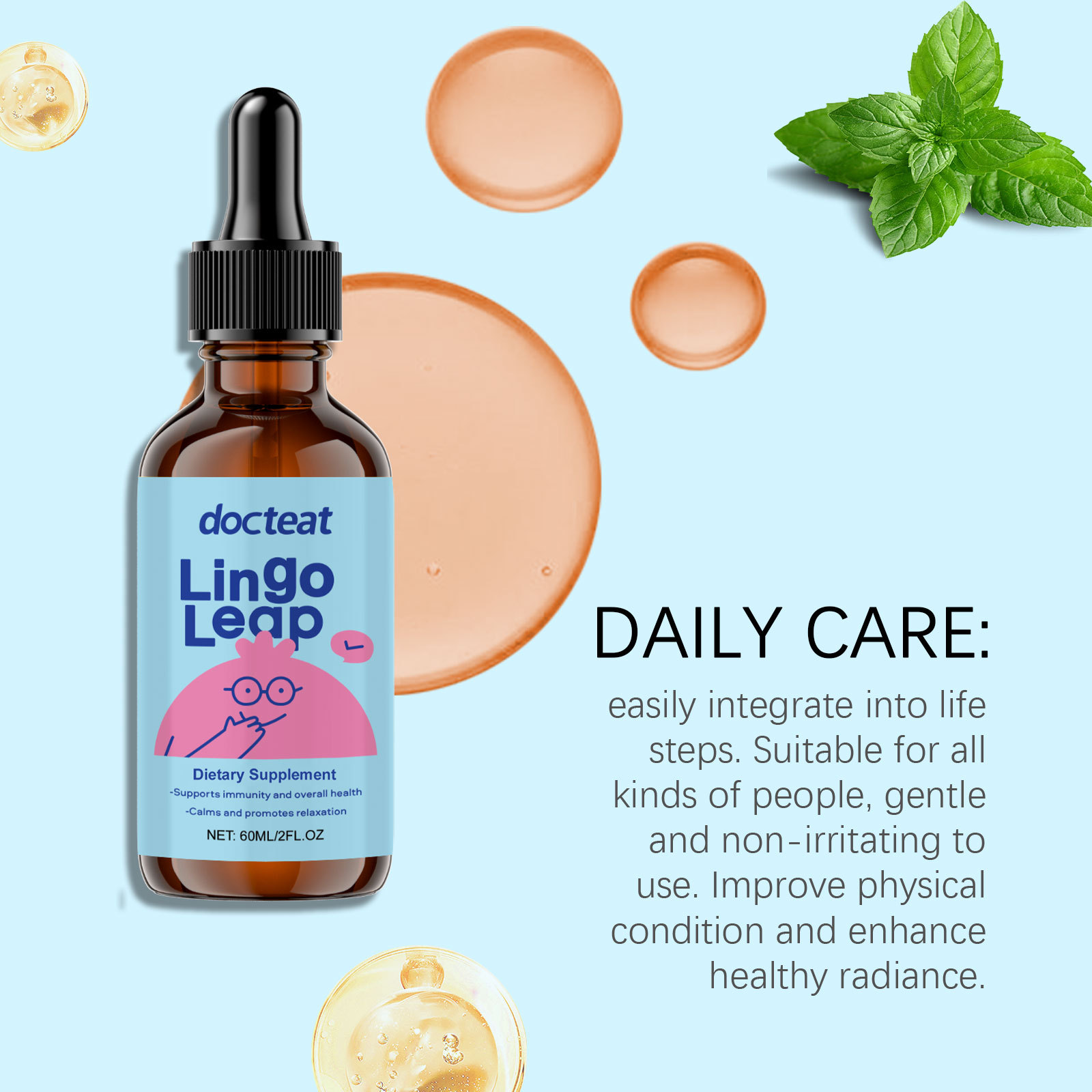 DOCTEAT Body Health Drops Impr - Fitness With Nutrition 评论和价格
