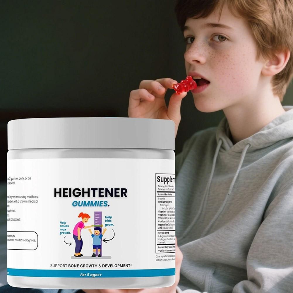 60 Pcs for 5 Age+ Height Gummi - Nutrition & Fitness Hub 评论和价格