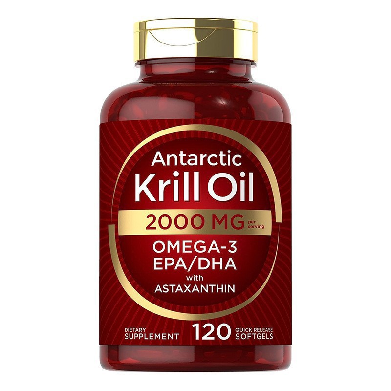 Krill oil soft capsules supple - Fitness With Nutrition 评论和价格