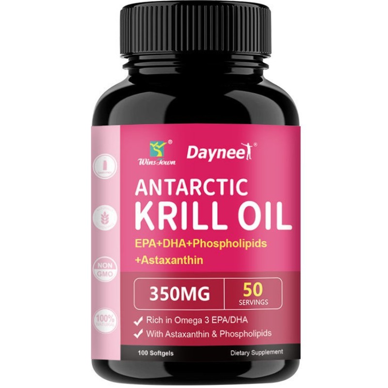 Krill oil soft capsules supple - Fitness With Nutrition 评论和价格