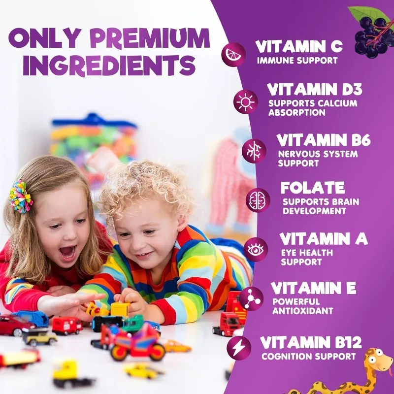 Yummy Immune Boost Gummies – S - Multivitamin Gummy Adult 评论和价格