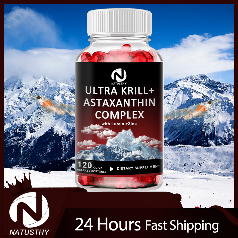 Ultra Krill Oil with Astaxanth - Krill Oil Supplement 评论和价格